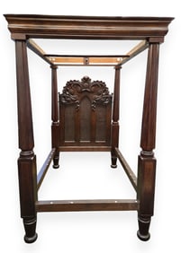 American Empire four poster tester bed.