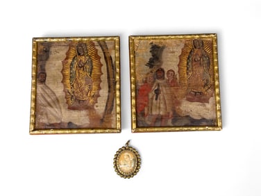 3 Spanish Colonial pieces.