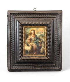 Spanish School, "Divina Pastora," 18th c.