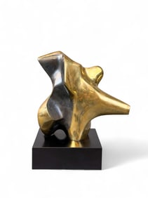 Pita Hirs, "Movement," Bronze.