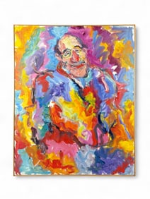 Luciano Lo Re, Abstract figure, 1987, A/C.