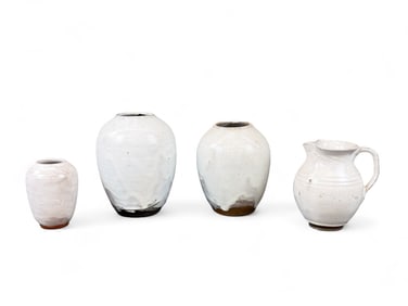 4 Jugtown ware pieces.