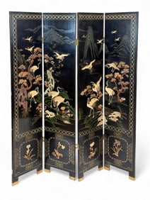 Chinese hardstone screen.