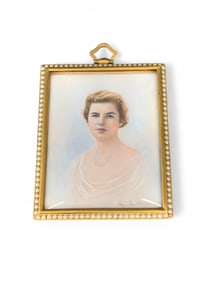 Jay Te Winburn, Portrait miniature.