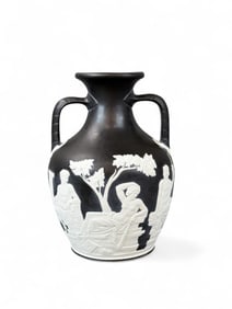 Wedgwood Jasperware black Portland Vase.