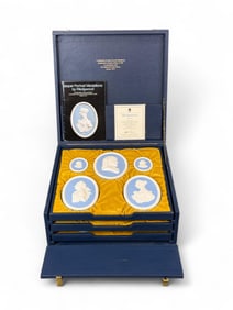 1973 Wedgwood LE Jasperware medallion collection.