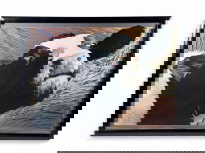 Jon R. Friedman, "Snort," Pastel, 1988.