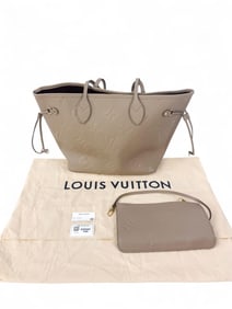 Louis Vuitton Monogram Empreinte Neverfull GM tote