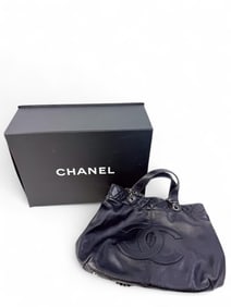 Chanel Caviar tote bag.