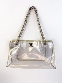 Chanel PVC shoulder bag.