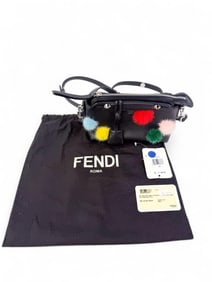 Fendi By The Way mini pom pom bag.