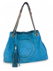 Gucci Soho chain shoulder bag.