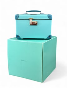 Tiffany & Co. Globe-Trotter vanity case with box.