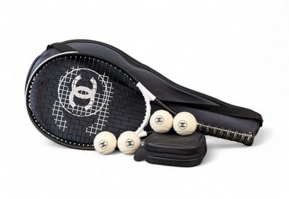 Chanel tennis set.
