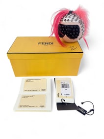 Fendi Karl Lagerfeld bag charm.