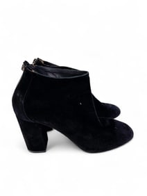Aquazzura suede ankle boots.