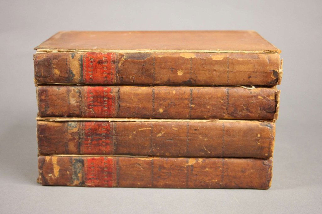 Dallas. REPORTS OF CASES RULED... 1798-1807.: [Pre-1800 American Imprints/Law]. A. J. Dallas. REPORTS OF CASES RULED AND ADJUDGED IN THE COURTS OF PENNSYLVANIA, BEFORE AND SINCE THE REVOLUTION. 4 Vols. 1798-1807. ++ Vol I’s title is as above, a