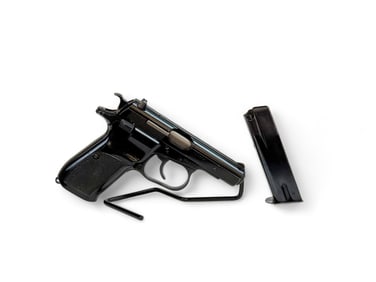 CZ-82 semi-auto pistol, 9x18mm Makarov