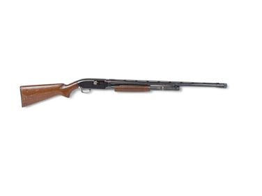 Winchester M12 slide action shotgun, 12 gauge