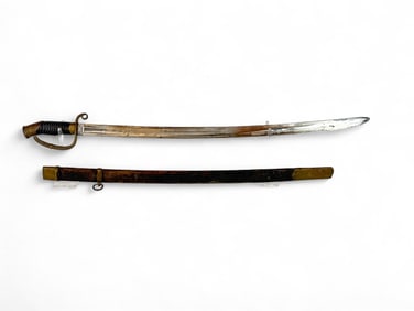 Russian M1881 Dragoon Officer's saber & scabbard
