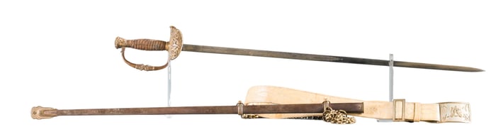 Amnes Fraternal G.A.R. sword with scabbard
