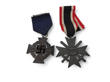WW2 German Faithful Service & War Merit medal