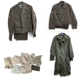 U.S. WWII/ Army Korean War uniforms