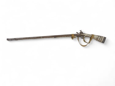 Balkan Dzeferdar Miquelet musket.
