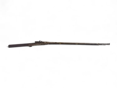 Indian Torador matchlock musket, .60 Cal.