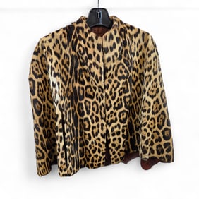 Jaguar fur shawl VA BUYERS ONLY