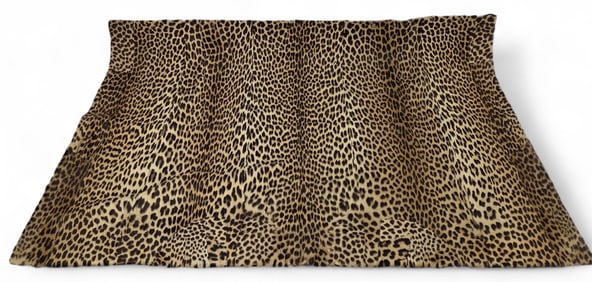 Leopard fur blanket VA BUYERS ONLY