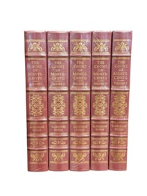 5 Vols. The Count of Monte-Cristo. Easton Press.