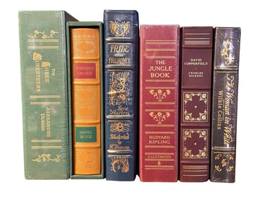 6 Vols. Literature. Easton Press.