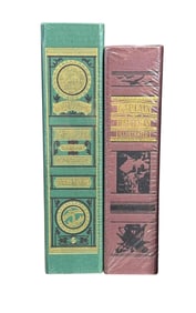 2 Vols. Jules Verne. Easton Press.
