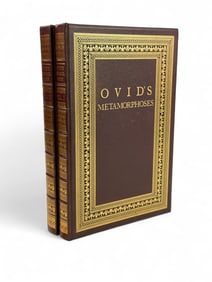 2 vols. Ovid's Metamorphoses, in Latin and English