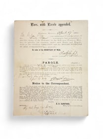 1862 Civil War Press Pass