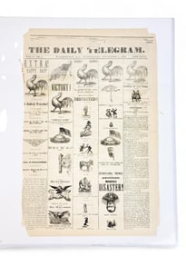 The Daily Telegram, Washington D.C. 1876.