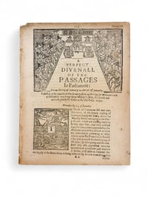 A Perfect Diurnall....in Parliament, 1642.