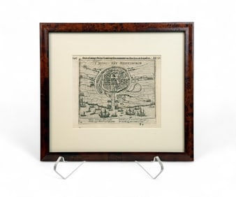 Map depicting the Siege of Middleburg
