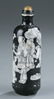 19th c Chinese Porcelain Black Glaze Snuff Bottle - 2