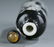 19th c Chinese Porcelain Black Glaze Snuff Bottle - 6