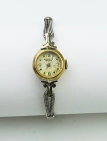 14KWG Ladies Benrus Watch