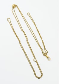 14KYG Rope Style Watch Chain