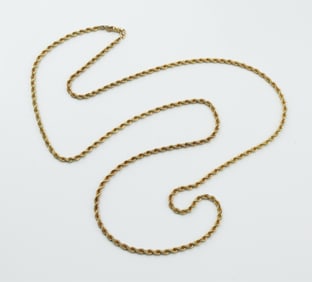 14KYG Rope Style Necklace