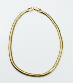 14KYG Snake Link Necklace