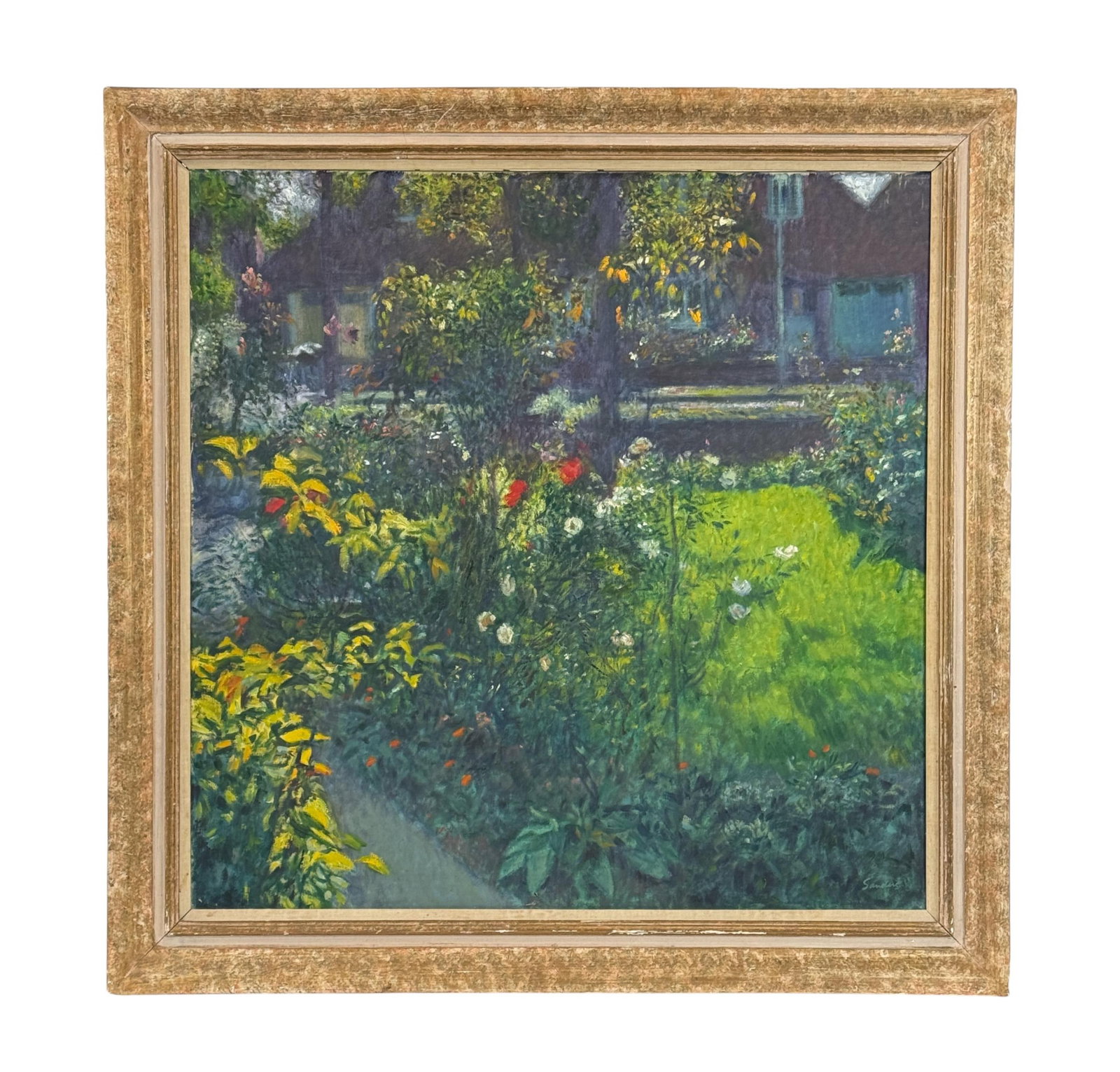 C. Sanders, "From the Artist's Doorway," O/C (1 of 8)