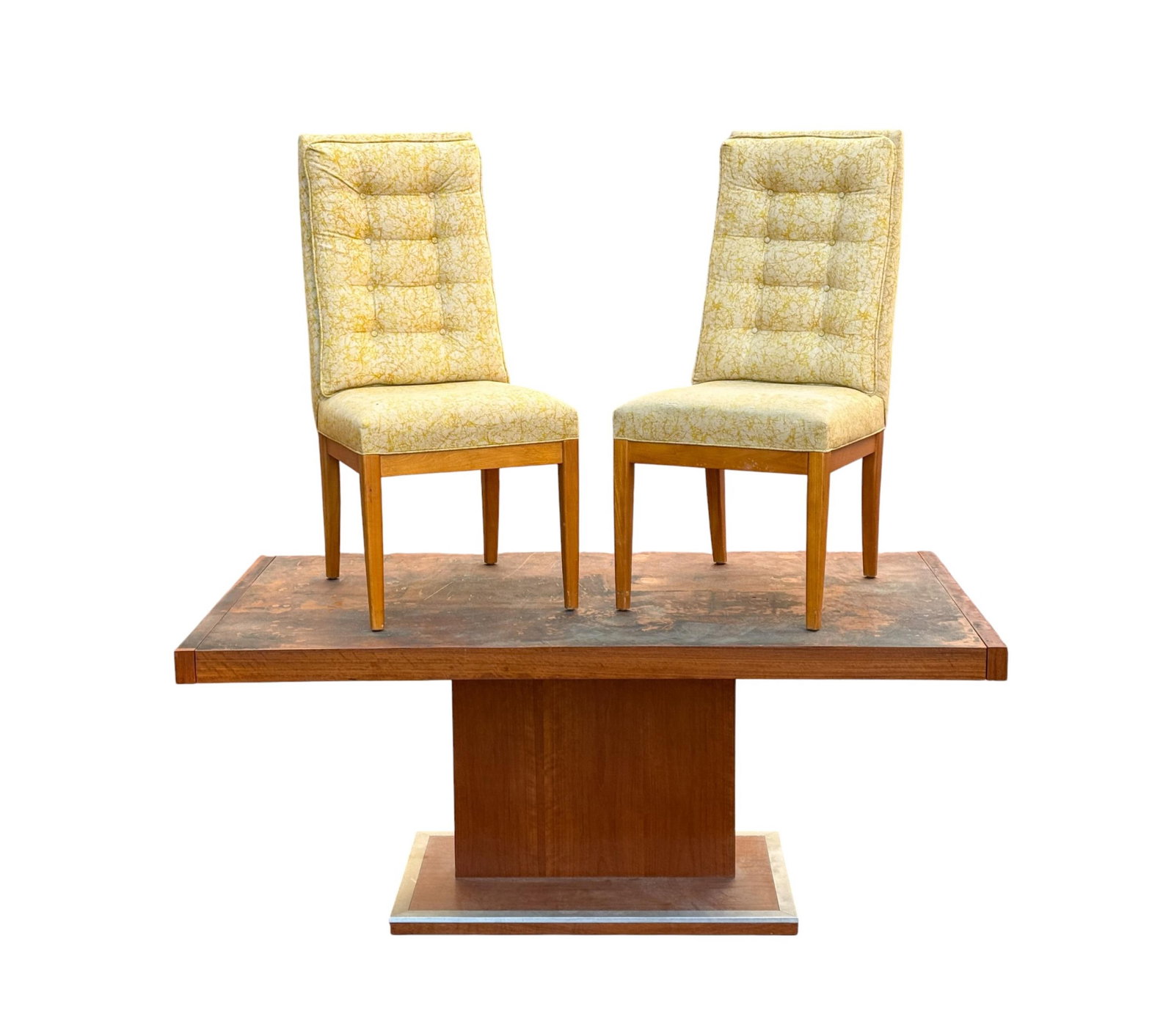 Founders Milo Baughman table and chairs. (1 of 13)