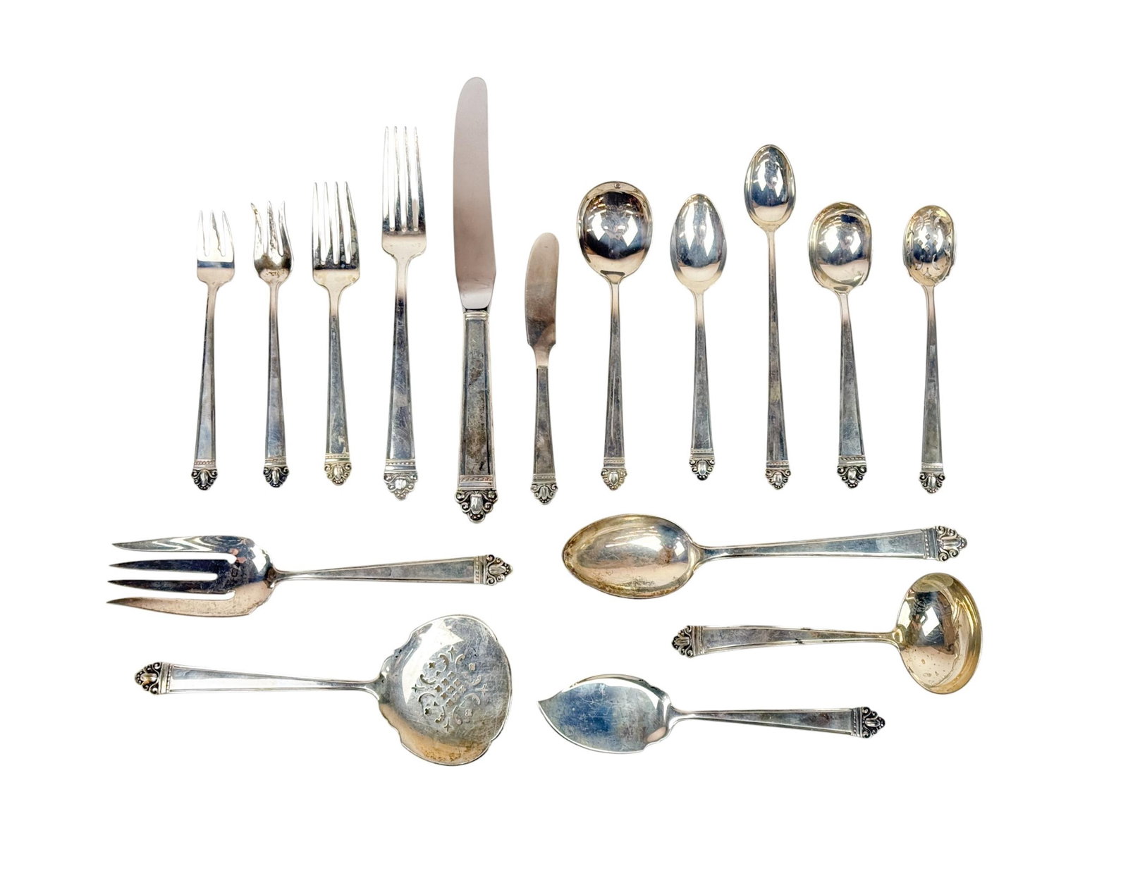 Watson Co. "Juliana" sterling flatware service. (1 of 6)