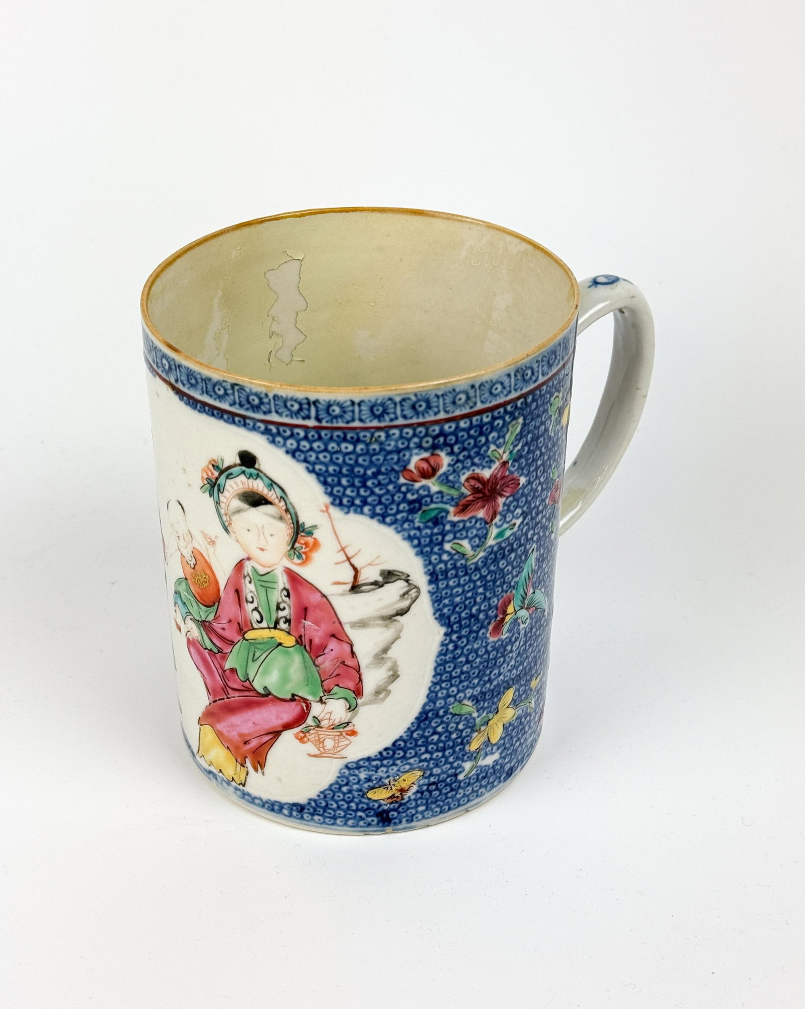 Chinese Export porcelain mug. (1 of 7)
