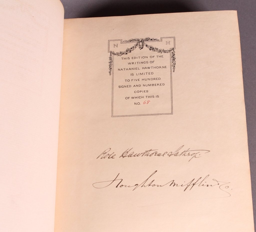 Complete Writings of Nathaniel Hawthorne. 23 Vols. - 3